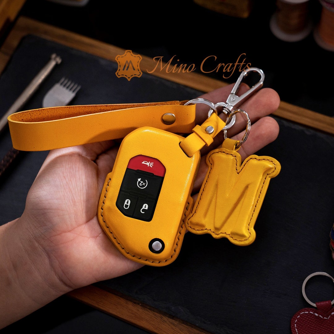  Leather Car Key Wallets Men Key Pouch Purse Covers Car Keychain  Pouch (Color : D, Size : Universal Size) : Clothing, Shoes & Jewelry