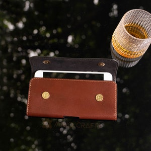 Pochette en cuir pour téléphone pour SS Z Fold 4 3 2 Z Flip 4 3 2 Holster sécurisé fixe, passant pour ceinture, étui pour téléphone en cuir, fermeture magnétique