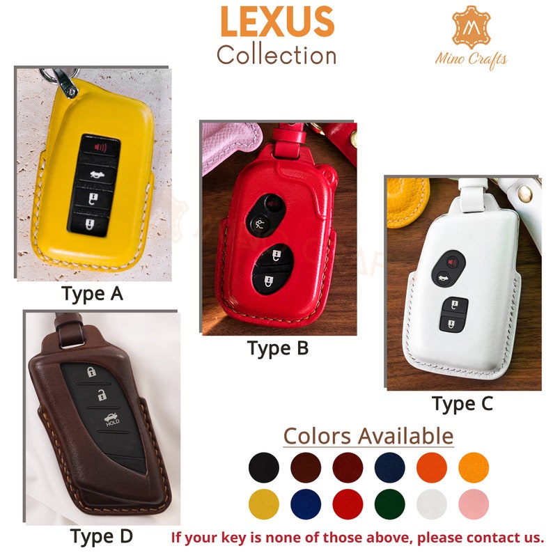 Key Fob Cover for Lexus Leather Key Fob Cover Compatible With Etsy