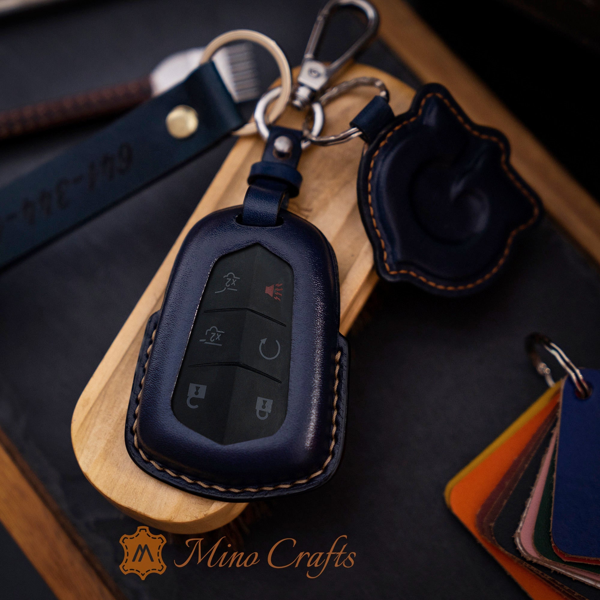 New Fashion TPU Car Key Case Cover For Cadillac SRX 2015 2016 ATS CTS CT6  XT5 XTS Smart Remote Fob Cover Protector Bag Keychain
