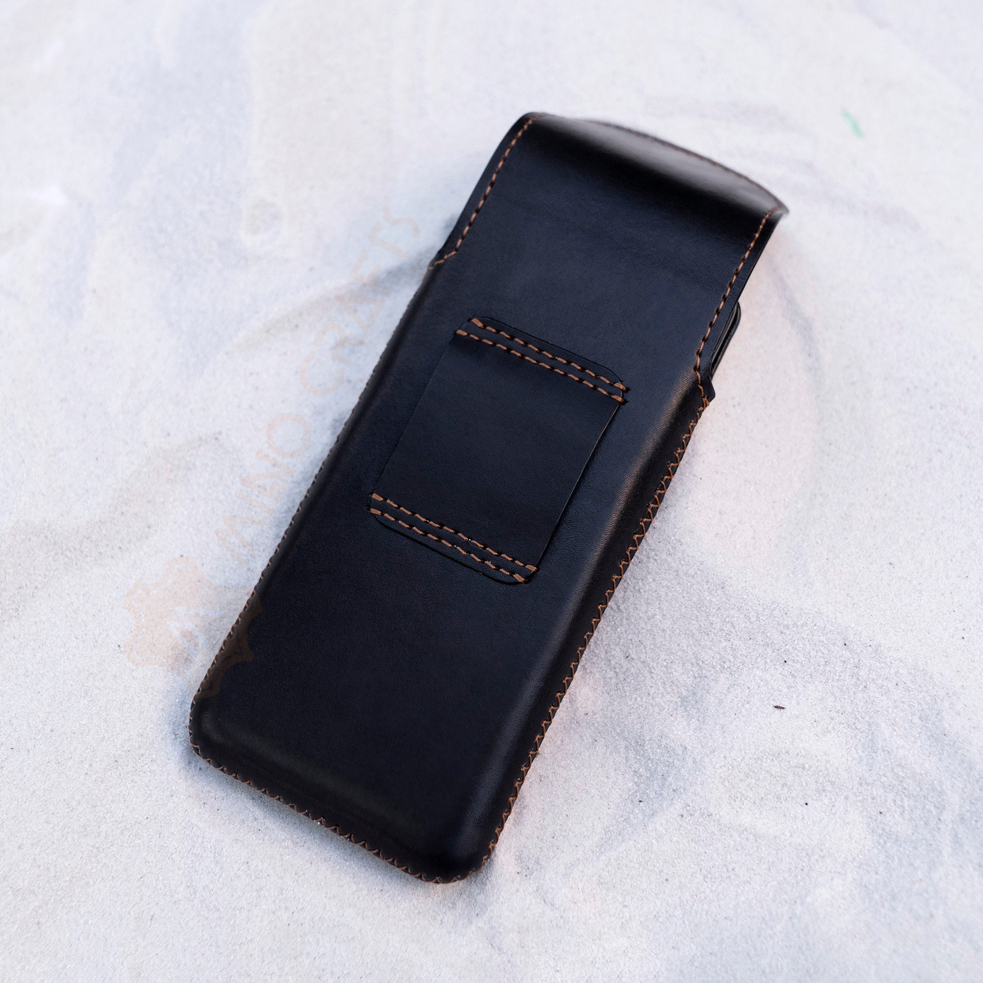 Leather Phone Case With Belt Loop for Samsung Galaxy Z Fold2 Z Etsy UK