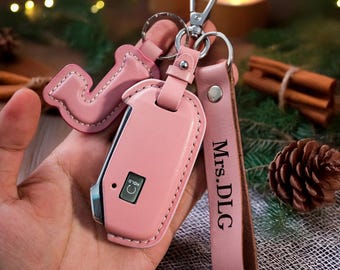 Leather Key Fob Cover For Forte Seltos Soul Sportage Sorento Cerato  Telluride K5 Niro Christmas Gift Xmas Gift