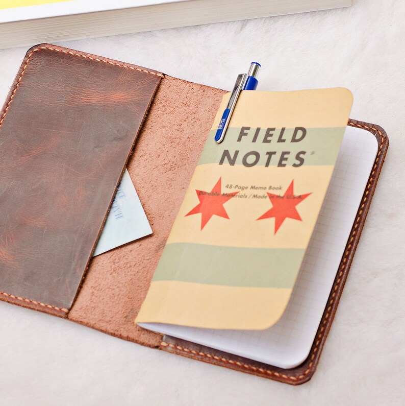 Field Notes Cover Field Notes Holder Field Notes Wallet Etsy