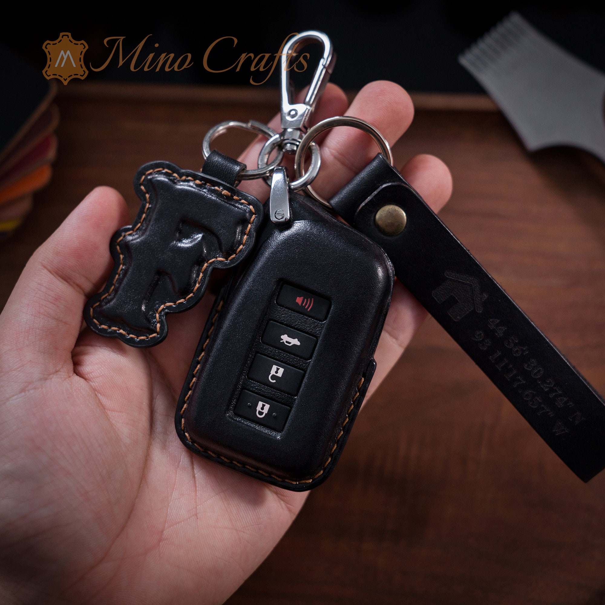 Lexus key fob cover, NX200 RX350 IS300 LM LS UX , Buttero Leather Car –  Shao Leather