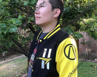 Borderlands 3 Hyperion inspired letterman jacket