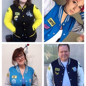 Overwatch Inspired Letterman Jackets image 5