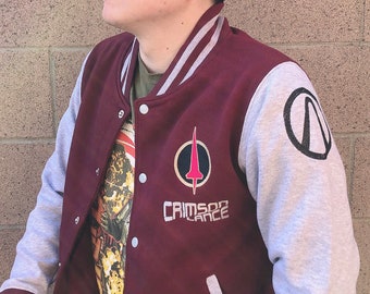 Borderlands Atlas inspired letterman jacket