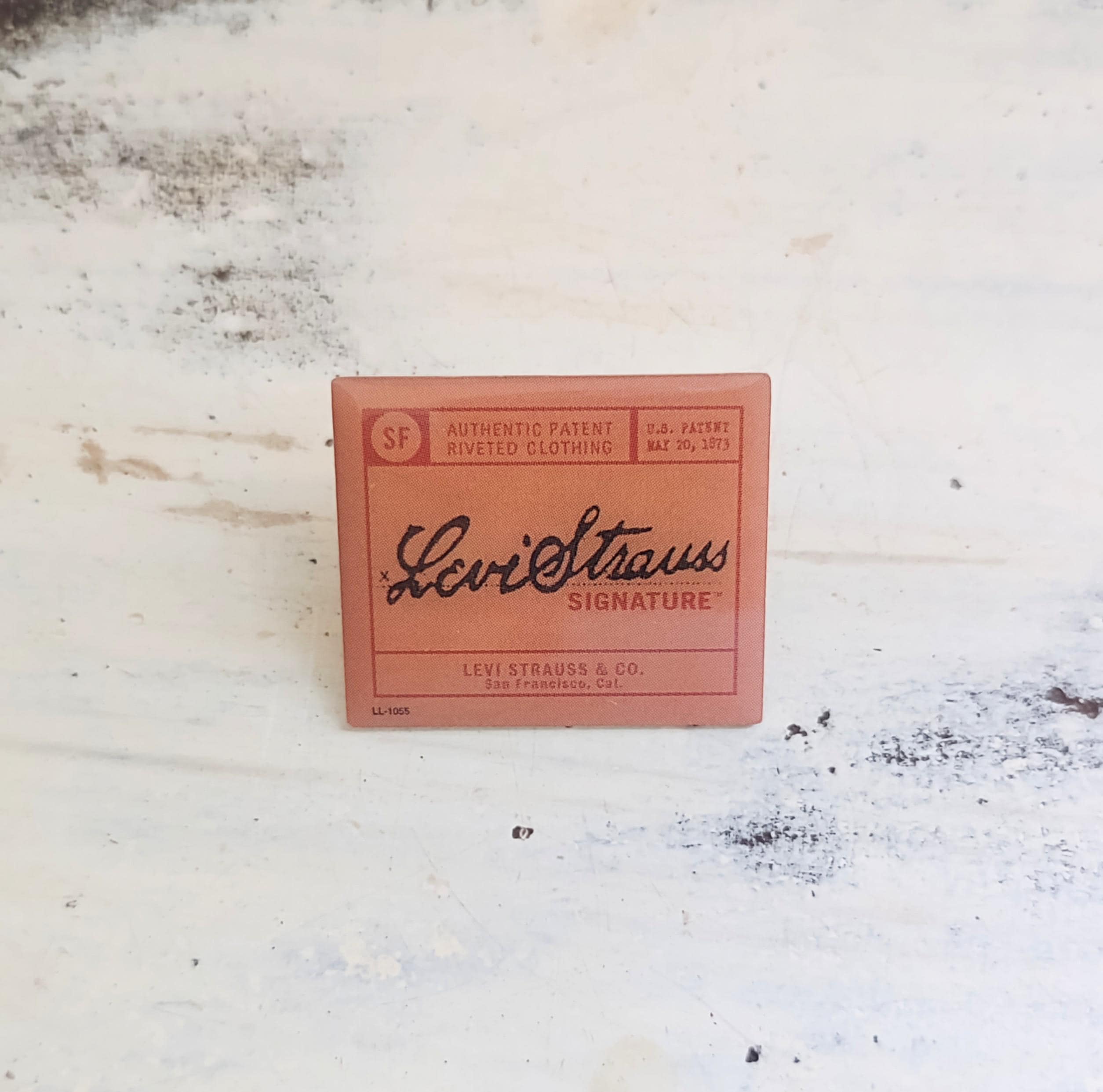 Levi Strauss Pin - Etsy