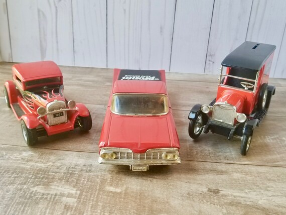 diecast car banks