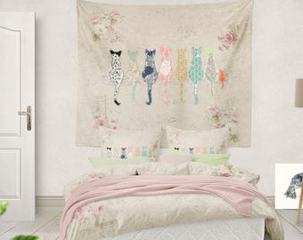 cat tapestry cats tapestries large tapestry large wall tapestry cat wall art beige tapestry cat decor large wall decor cat wall hanging - Bedroom Tapestry cat tapestry cats tapestries large tapestry large wall tapestry cat wall art beige tapestry cat decor large wall decor cat wall hanging - Bedroom Tapestry