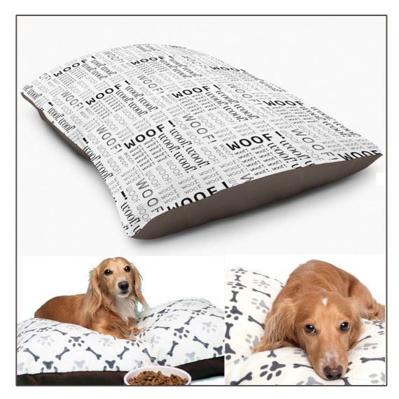 Dog Bed Cover With Insert Dog Bed Duvet Cover Designer Pet Etsy