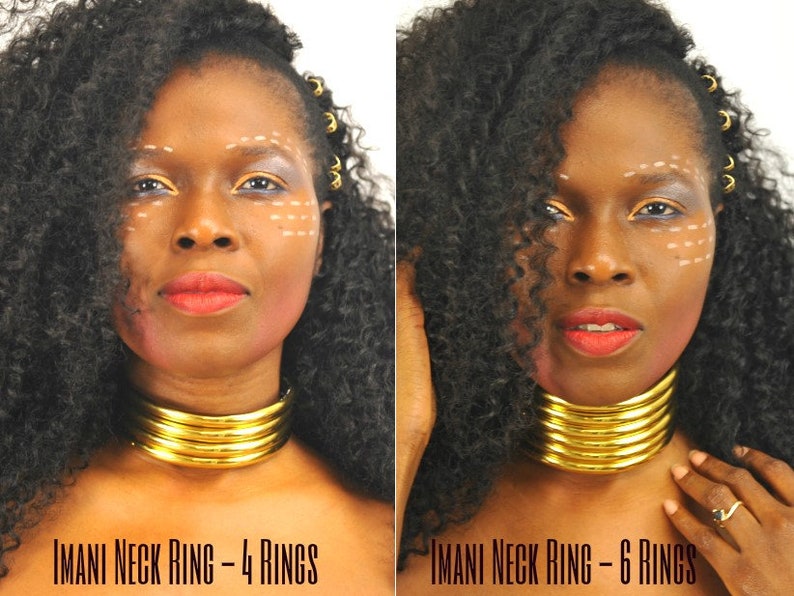 Ndebele Okoye Idzila Neck Ring Handmade African Neck Ring Etsy