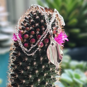Handcrafted Sterling Silver Yoni Pendant
