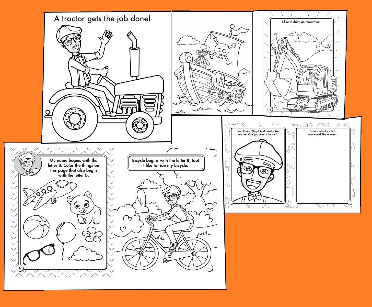57 Coloring Pages Blippi  Latest Free