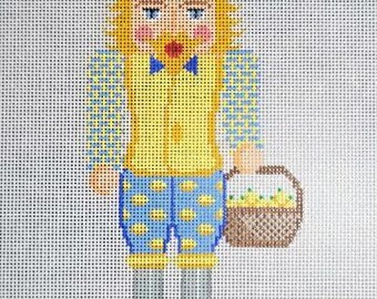 Hand Painted Needlepoint Lemon Drop Nutcracker (Series)