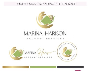 Finance logo and branding Accounting service logo Tax service logo Bookkeeping logo Account service logo Tax business logo Accounting logo