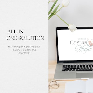 Canva Travel Agent Logo, Fun Kids Branding, Family Travel Brand, Editable Vacation Templates no.7 image 4