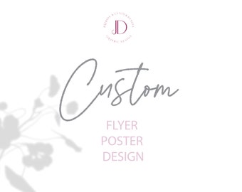 Custom flyer design - Business flyer design - Leaflet design one side and double side design - Custom promotional flyer design