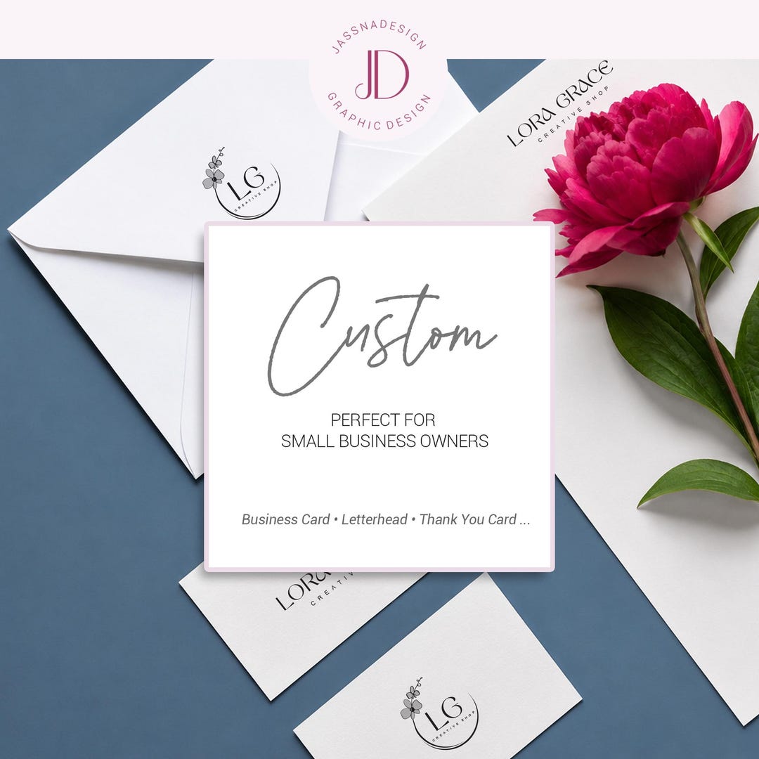 Custom Business Card, Custom E-mail Signature Card, Custom Letterhead ...