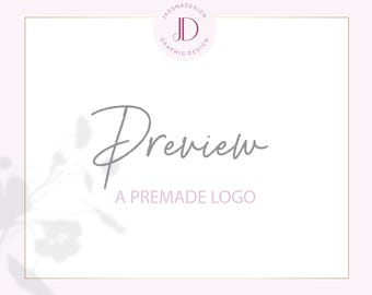 Preview a premade logo -  Update and File - Resend Files - Rush Order - Extra File- Update logo