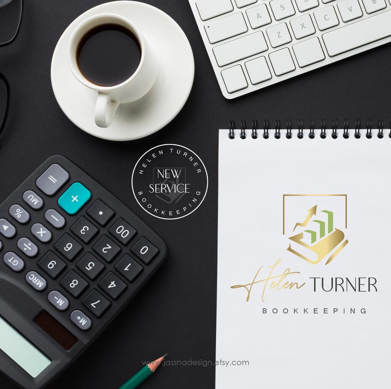Kit de logotipo y marca financiera: Contabilidad, Servicios Tributarios (AI/PNG/JPEG) 226 imagen 6