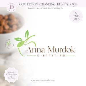 Logo biologische winkel Apple-logo Nutritionist-logo Foodcoach-logo Diëtist-logo Nutrition fitness-logo Juice-appellogo Veganistisch coachmerk 97