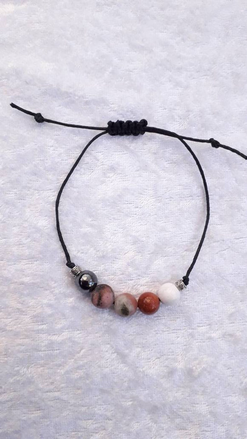 Unisex Anxiety Bracelet Worry Bead Bracelet Anti Stress Etsy