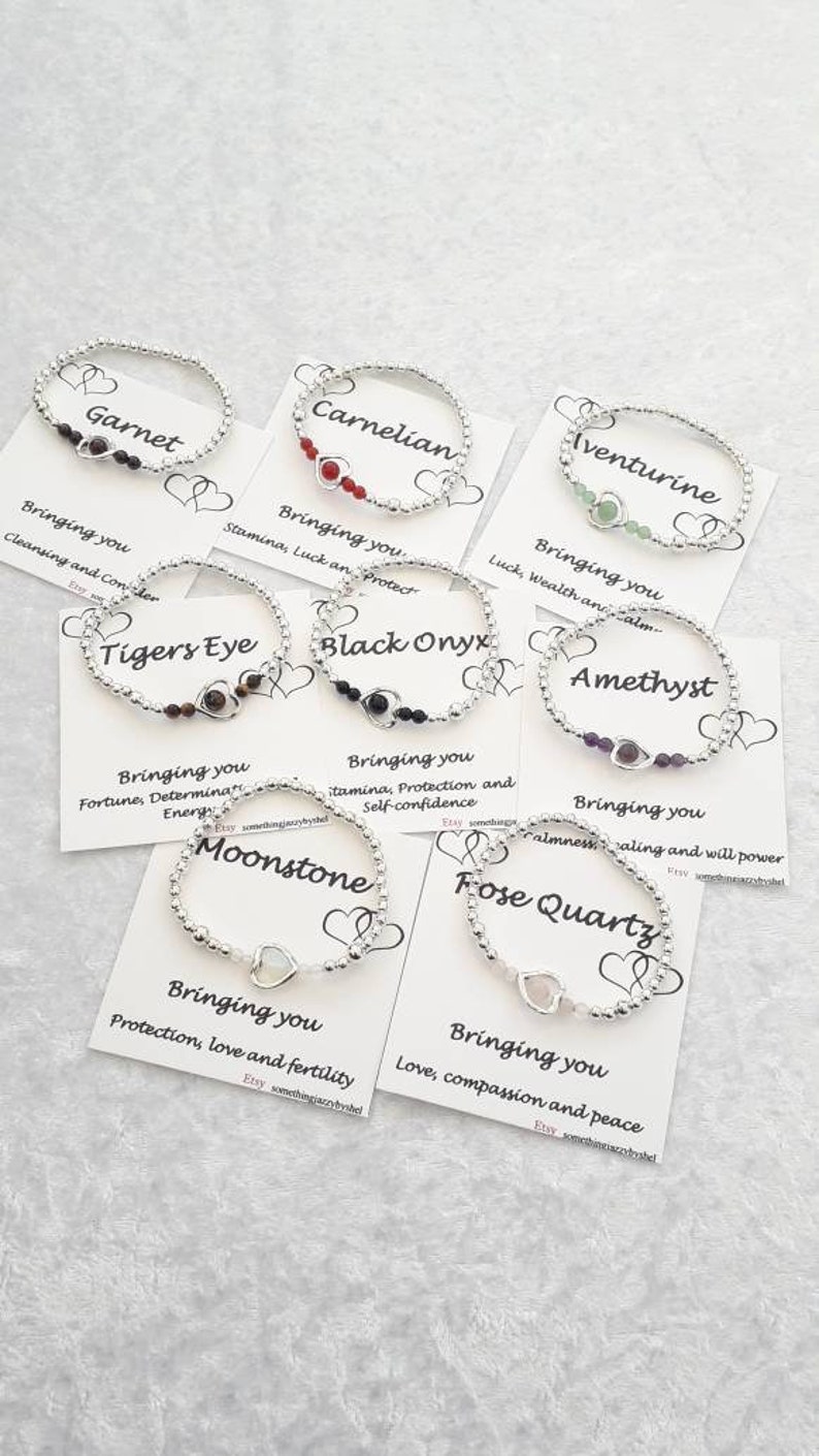 healing stone bracelet Tigers eye bracelet gem stone bracelet
