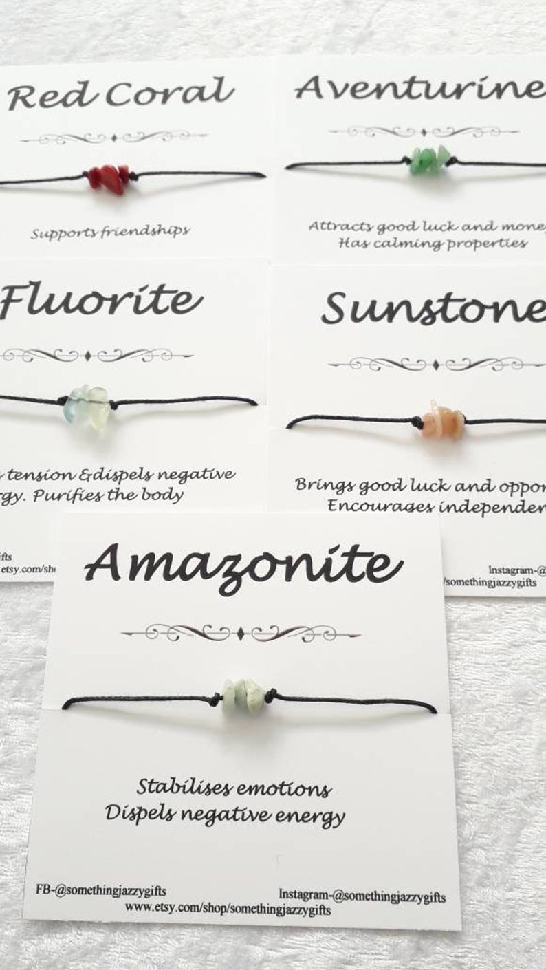 healing stone bracelet healing bracelet Gem stone chip bracelet