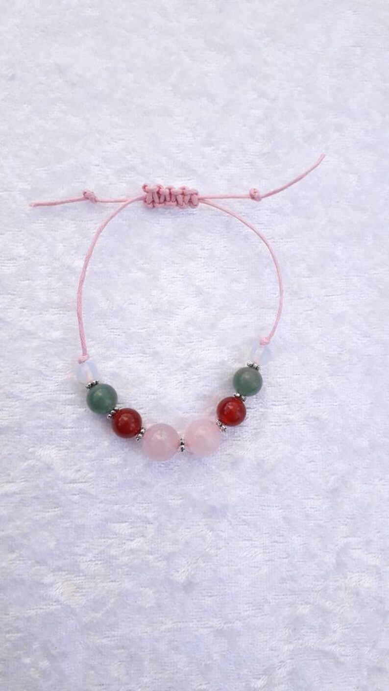 Fertility Bracelet Stones for Fertility Pregnancy Bracelet Etsy