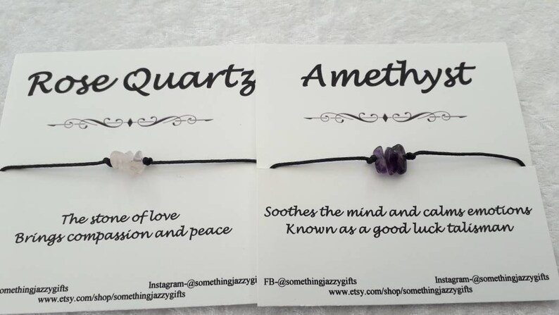 healing stone bracelet healing bracelet Gem stone chip bracelet
