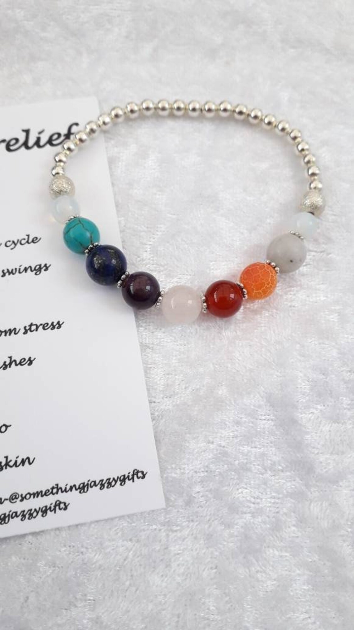 Menopause Bracelet Healing Crystal's for Menopause Etsy