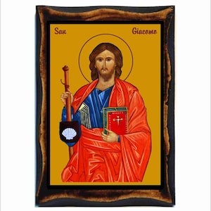 Saint Giacomo Apostle and martyr - Giacomo il Maggiore  - Jacques de Zebedee - Santiago el Mayor - Jacobo de Zebedeo - Jakobus der Ältere