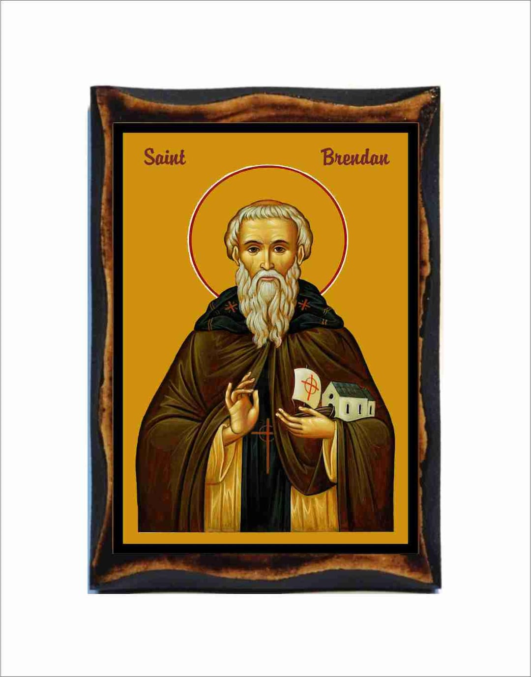 Saint Brendan the Navigator - Brendan of Clonfert - San Brandano