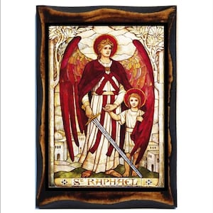 Archangel Raphael - Saint Raphael the Archangel -San Raffaele Arcangelo -Raphaël -San Rafael Arcángel -Sao Rafael Arcanjo - Raphael Erzengel
