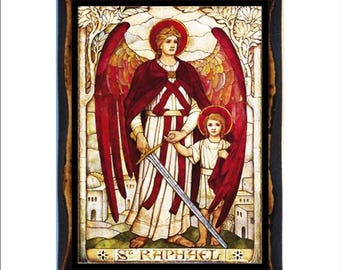 Archangel Raphael - Saint Raphael the Archangel -San Raffaele Arcangelo -Raphaël -San Rafael Arcángel -Sao Rafael Arcanjo - Raphael Erzengel