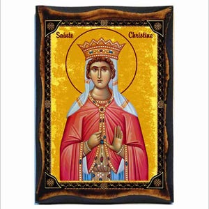 Christina of Tyre - Christine of Bolsena - Cristina di Bolsena - Cristina da Tiro - Christine de Tyr - Cristina de Bolsena -Cristina de Tiro