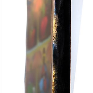 Icono de madera hecho a mano de San Moisés Negro con hoja de oro de 24 quilates imagen 4