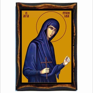 Saint Euphemia - Santa Eufemia - Sainte Euphémie - Euphemia the All-praised - Eufemia di Calcedonia - Eufemia di Calcedonia - Eutymia