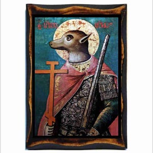 Christopher the dog head - Cynocephaly - Saint Christopher - Christophe Cynocéphalie - San Cristoforo Cinocefalo - Christophorus Kynokephale