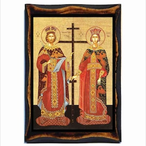 Saint Constantine the Great and Helen- Saints Constantin et Hélène - Santos Emperadores Constantino y Elena - Heiligen Konstantin und Helena