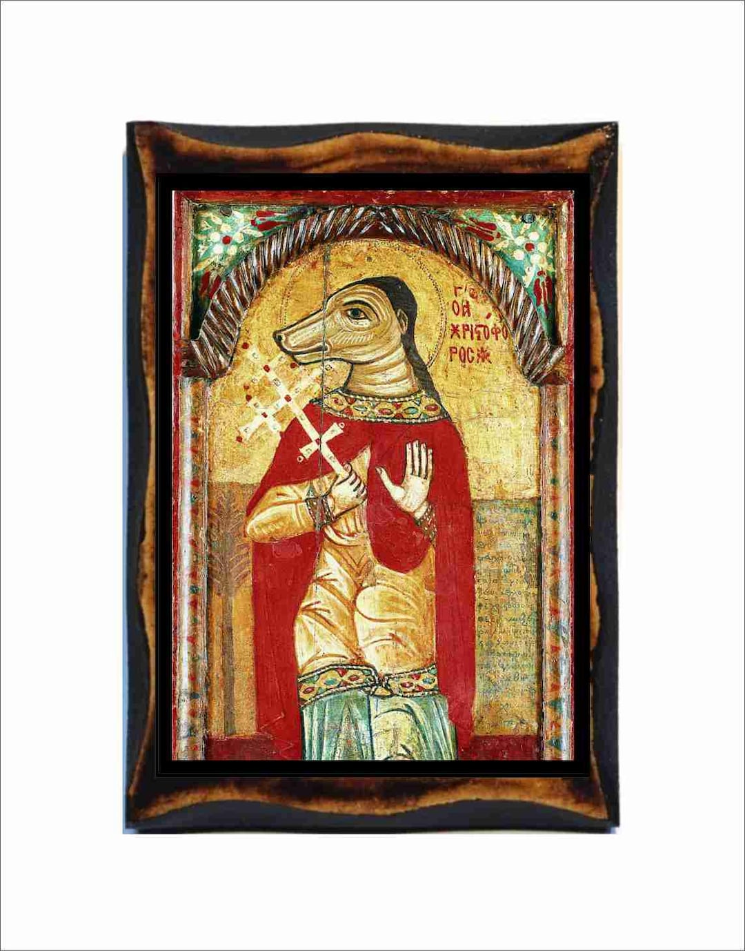 Cristoforo testa di cane Cinocefalia San Cristoforo