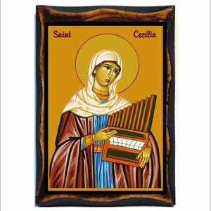 Saint Cecilia - Cecilia of Rome - Santa Cecilia - Cécile de Rome - Cecilia de Roma - Sfânta Cecilia - Cäcilia von Rom - Cecylia z Rzymu