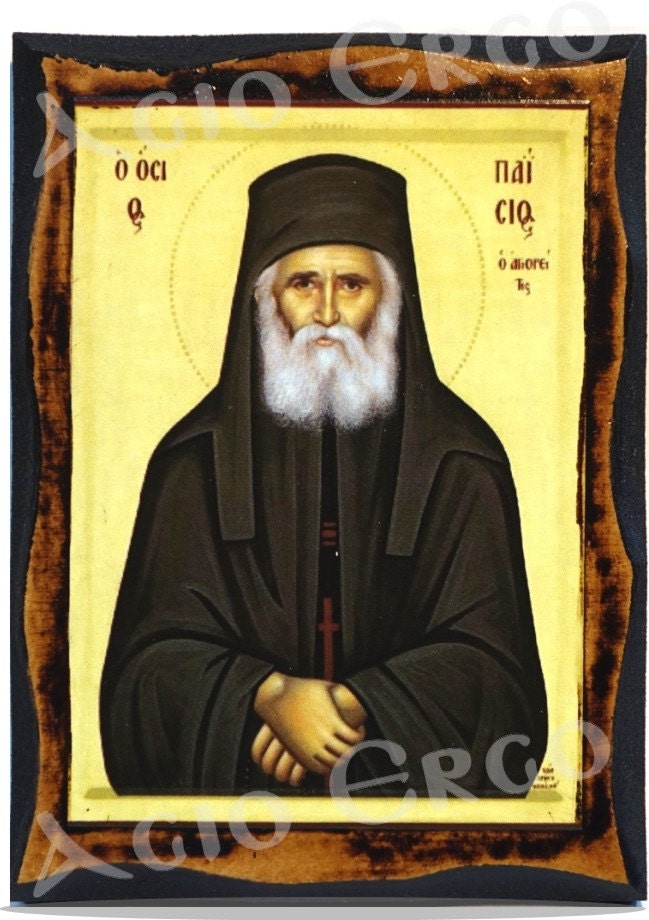 Saint elder Paisios of Mount Athos | Etsy