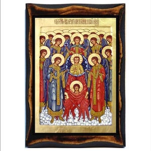 Seven Archangels - Synaxis of the Archangels - Asomaton and Heavenly Angelic - Sette arcangeli - Siete arcángeles - Șapte Arhangheli