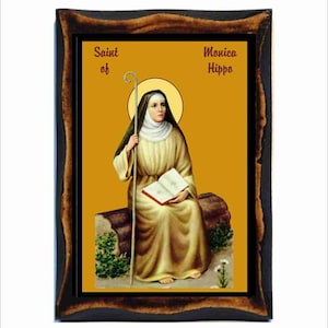 Saint Monica of Hippo - Santa Monica - Monica of Hippo - Sainte Monique - Santa Mónica de Hipona - Mônica de Hipona - Monika von Tagaste