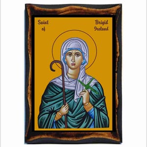 Brígida de Kildare - Santa Brígida de Kildare - Brígida de Irlanda - Brigida di Kildare - Sainte Brigitte - Santa Brigida - Brígida de Kildare