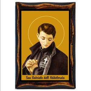Saint Gabriel de l&#39;Addolorata Passioniste - Francesco Possenti - Saint Gabriel of Our Lady of Sorrows Confessor - Gabriele dell&#39;Addolorata