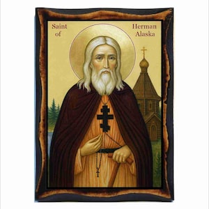 Venerable father Herman - Saint Herman of Alaska - Herman of Alaska - San Germán de Alaska - Germán de Alaska - Germano do Alasca - Herman