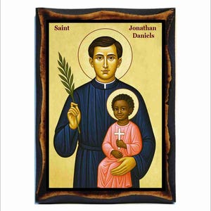 Saint Jonathan Myrick Daniels Icon - Episcopal Martyr